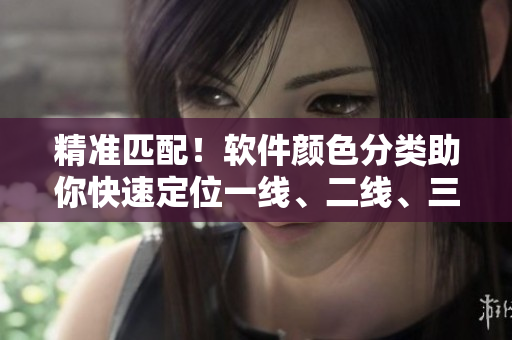 精準(zhǔn)匹配！軟件顏色分類助你快速定位一線、二線、三線。