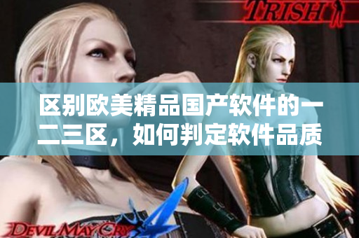區(qū)別歐美精品國產(chǎn)軟件的一二三區(qū)，如何判定軟件品質(zhì)？