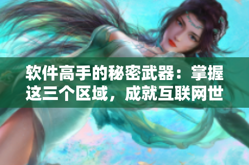 軟件高手的秘密武器：掌握這三個(gè)區(qū)域，成就互聯(lián)網(wǎng)世界的霸主