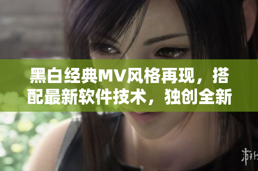 黑白經(jīng)典MV風(fēng)格再現(xiàn)，搭配最新軟件技術(shù)，獨(dú)創(chuàng)全新視覺(jué)體驗(yàn)