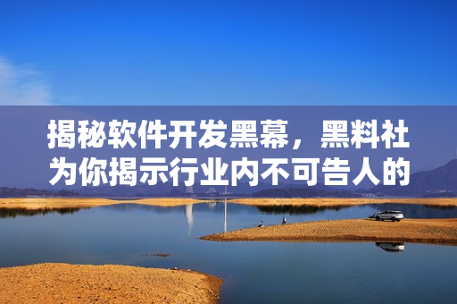 揭秘軟件開發(fā)黑幕，黑料社為你揭示行業(yè)內(nèi)不可告人的秘密！
