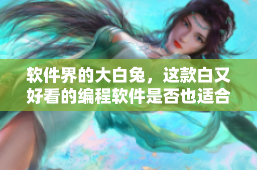軟件界的大白兔，這款白又好看的編程軟件是否也適合你？