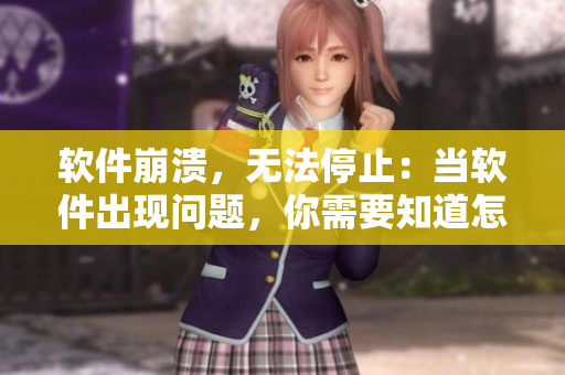 軟件崩潰，無法停止：當(dāng)軟件出現(xiàn)問題，你需要知道怎么做
