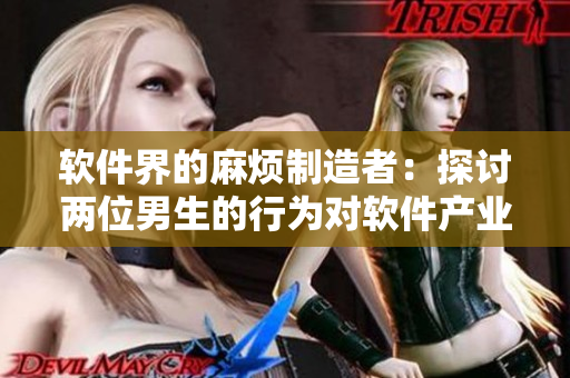 軟件界的麻煩制造者：探討兩位男生的行為對(duì)軟件產(chǎn)業(yè)的影響