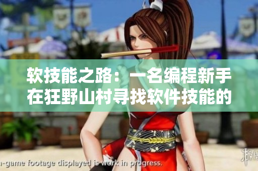 軟技能之路：一名編程新手在狂野山村尋找軟件技能的自我修養(yǎng)
