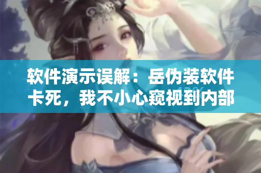軟件演示誤解：岳偽裝軟件卡死，我不小心窺視到內(nèi)部功能