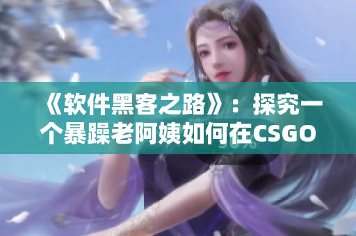 《軟件黑客之路》：探究一個(gè)暴躁老阿姨如何在CSGO中占據(jù)制高點(diǎn)