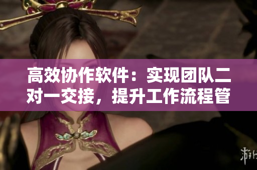 高效協(xié)作軟件：實(shí)現(xiàn)團(tuán)隊(duì)二對一交接，提升工作流程管理能力