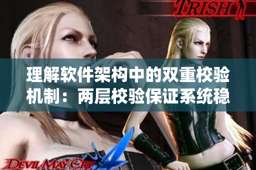 理解軟件架構(gòu)中的雙重校驗機制：兩層校驗保證系統(tǒng)穩(wěn)定性