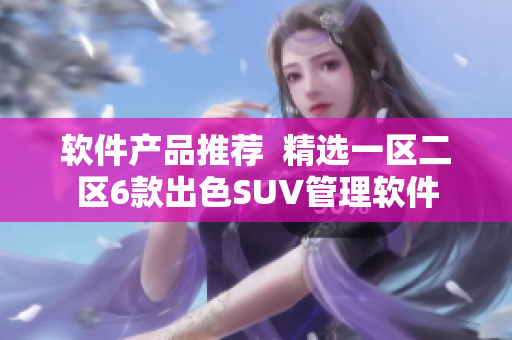 軟件產(chǎn)品推薦  精選一區(qū)二區(qū)6款出色SUV管理軟件