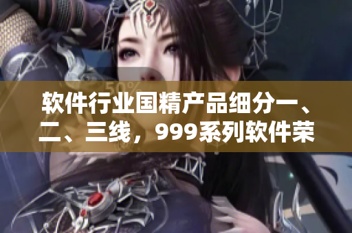 軟件行業(yè)國(guó)精產(chǎn)品細(xì)分一、二、三線，999系列軟件榮獲高度認(rèn)可