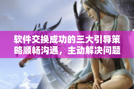 軟件交換成功的三大引導(dǎo)策略順暢溝通，主動(dòng)解決問題，恰當(dāng)反饋