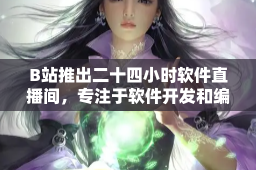 B站推出二十四小時軟件直播間，專注于軟件開發(fā)和編程技術(shù)分享