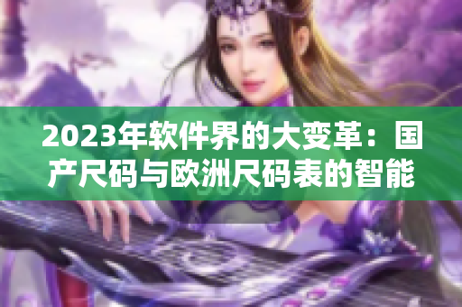 2023年軟件界的大變革：國產(chǎn)尺碼與歐洲尺碼表的智能融合