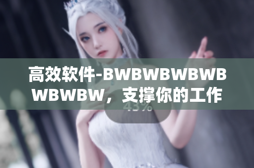 高效軟件-BWBWBWBWBWBWBW，支撐你的工作效率