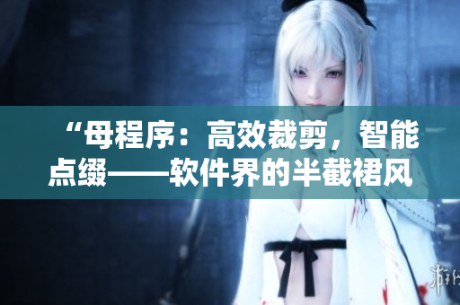 “母程序：高效裁剪，智能點(diǎn)綴——軟件界的半截裙風(fēng)潮”