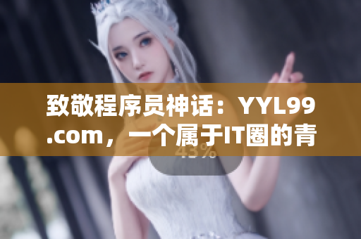 致敬程序員神話：YYL99.com，一個屬于IT圈的青春歲月