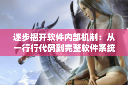 逐步揭開(kāi)軟件內(nèi)部機(jī)制：從一行行代碼到完整軟件系統(tǒng)的構(gòu)建過(guò)程