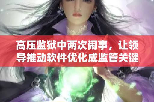 高壓監(jiān)獄中兩次鬧事，讓領(lǐng)導(dǎo)推動軟件優(yōu)化成監(jiān)管關(guān)鍵