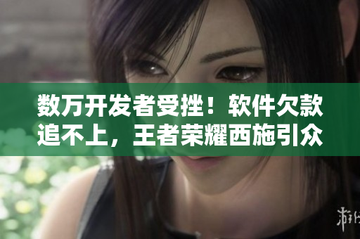 數(shù)萬開發(fā)者受挫！軟件欠款追不上，王者榮耀西施引眾議