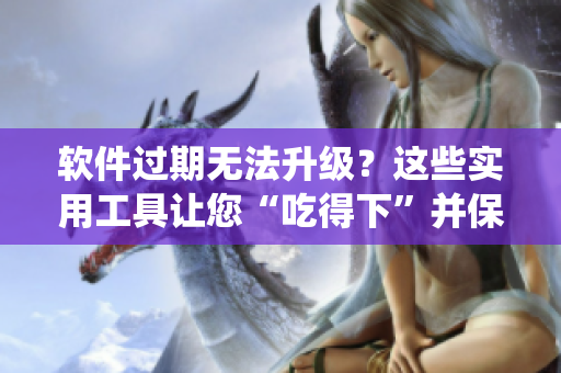 軟件過期無法升級？這些實用工具讓您“吃得下”并保持系統(tǒng)速度