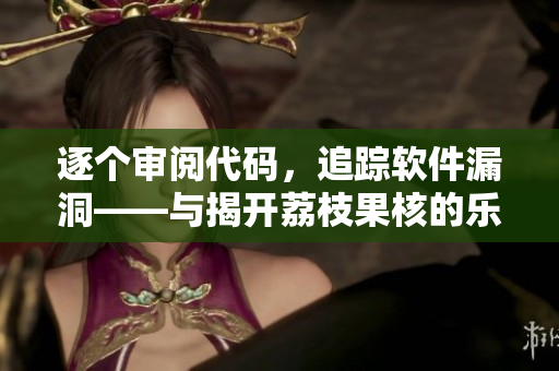 逐個審閱代碼，追蹤軟件漏洞——與揭開荔枝果核的樂趣相似？