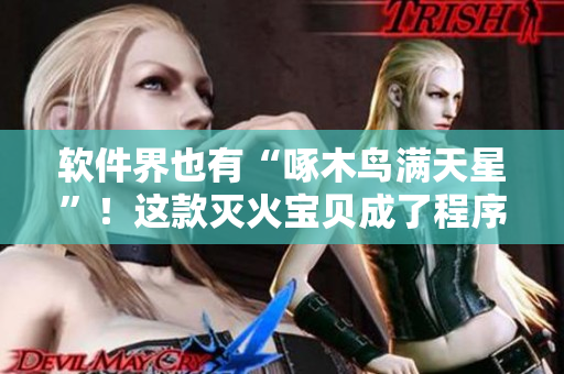 軟件界也有“啄木鳥滿天星”！這款滅火寶貝成了程序員的必備神器