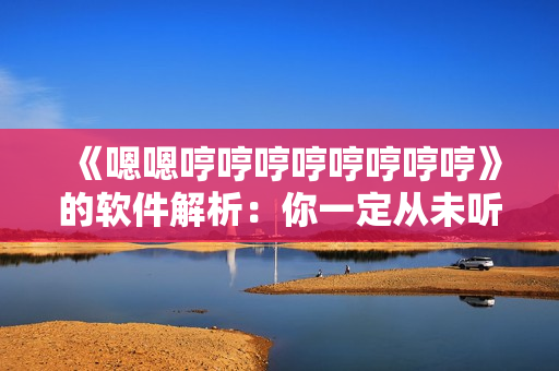 《嗯嗯哼哼哼哼哼哼哼哼》的軟件解析：你一定從未聽說過的神奇軟件