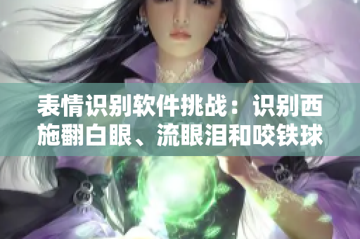 表情識別軟件挑戰(zhàn)：識別西施翻白眼、流眼淚和咬鐵球表情