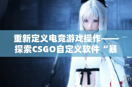 重新定義電競(jìng)游戲操作——探索CSGO自定義軟件“暴躁小阿姨”