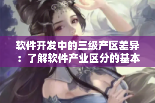 軟件開發(fā)中的三級產(chǎn)區(qū)差異：了解軟件產(chǎn)業(yè)區(qū)分的基本知識