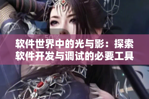 軟件世界中的光與影：探索軟件開(kāi)發(fā)與調(diào)試的必要工具
