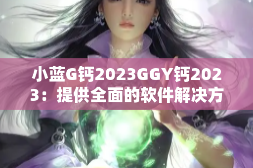 小藍G鈣2023GGY鈣2023：提供全面的軟件解決方案