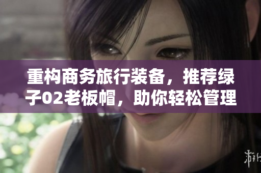 重構(gòu)商務(wù)旅行裝備，推薦綠子02老板帽，助你輕松管理軟件任務(wù)