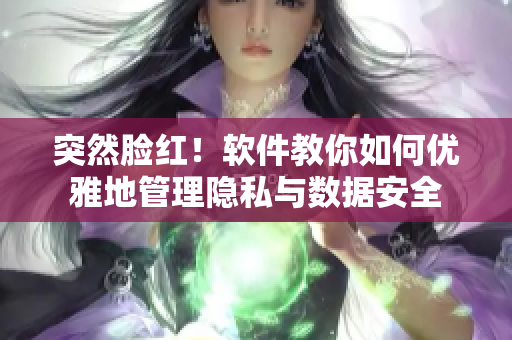 突然臉紅！軟件教你如何優(yōu)雅地管理隱私與數(shù)據(jù)安全