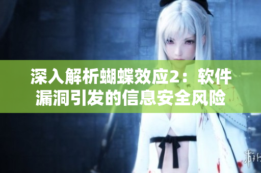 深入解析蝴蝶效應(yīng)2：軟件漏洞引發(fā)的信息安全風(fēng)險(xiǎn)