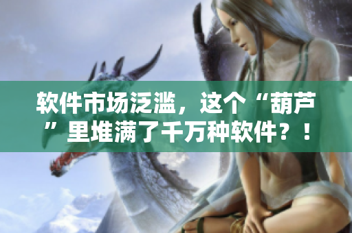 軟件市場(chǎng)泛濫，這個(gè)“葫蘆”里堆滿了千萬(wàn)種軟件？！