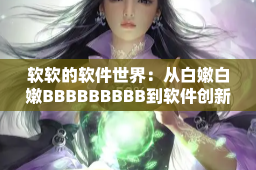 軟軟的軟件世界：從白嫩白嫩BBBBBBBBB到軟件創(chuàng)新的故事