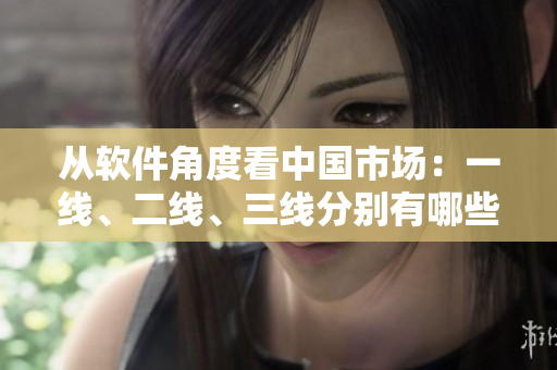 從軟件角度看中國(guó)市場(chǎng)：一線、二線、三線分別有哪些需求？