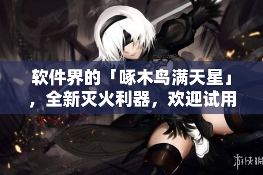 軟件界的「啄木鳥滿天星」，全新滅火利器，歡迎試用！