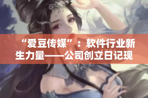 “愛豆傳媒”：軟件行業(yè)新生力量——公司創(chuàng)立日記現(xiàn)剖析