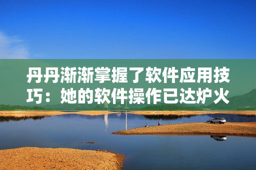 丹丹漸漸掌握了軟件應(yīng)用技巧：她的軟件操作已達(dá)爐火純青