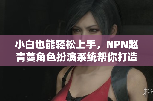 小白也能輕松上手，NPN趙青蔓角色扮演系統(tǒng)幫你打造個性化軟件體驗