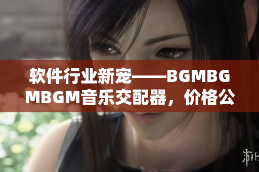 軟件行業(yè)新寵——BGMBGMBGM音樂交配器，價格公布!