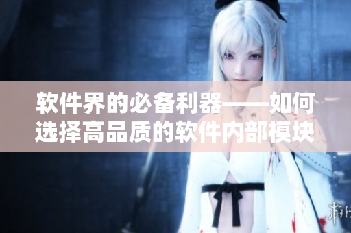 軟件界的必備利器——如何選擇高品質(zhì)的軟件內(nèi)部模塊？