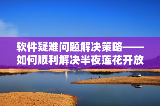 軟件疑難問題解決策略——如何順利解決半夜蓮花開放問題