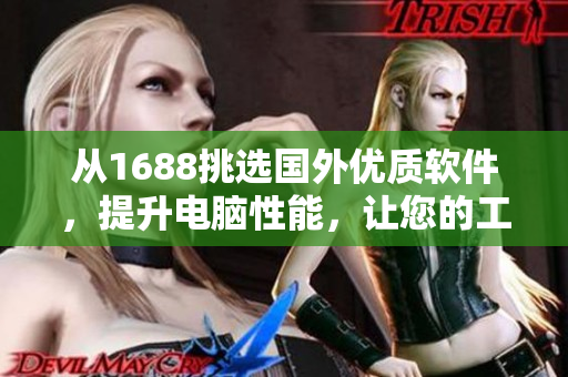 從1688挑選國外優(yōu)質軟件，提升電腦性能，讓您的工作更高效！