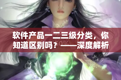 軟件產(chǎn)品一二三級分類，你知道區(qū)別嗎？——深度解析