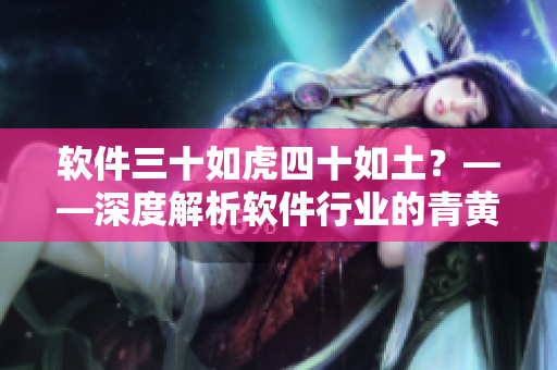 軟件三十如虎四十如土？——深度解析軟件行業(yè)的青黃不接周期