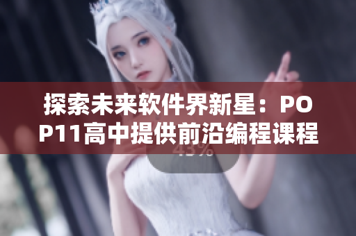 探索未來(lái)軟件界新星：POP11高中提供前沿編程課程